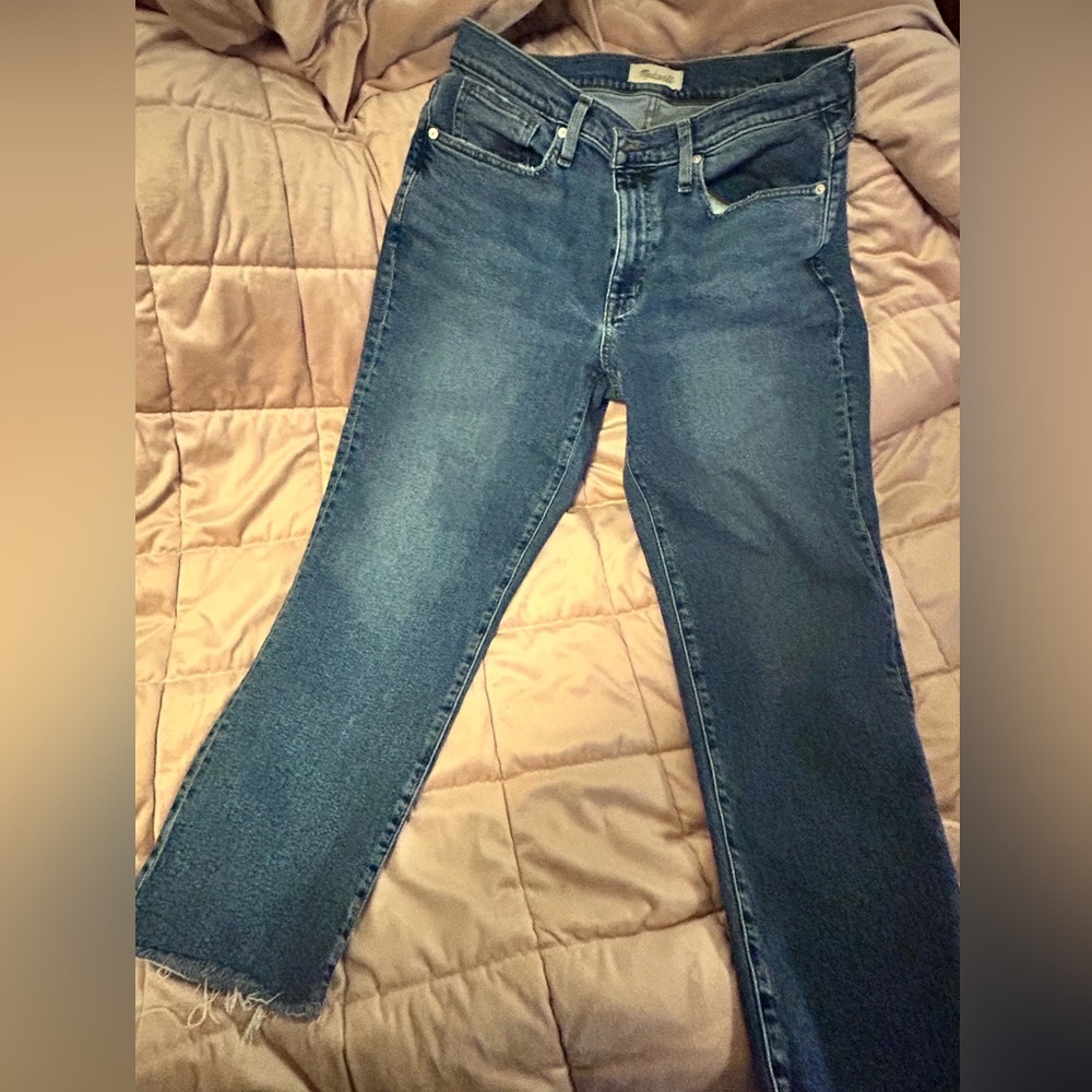 Madewell ‘TheGirlJean’ blue jeans